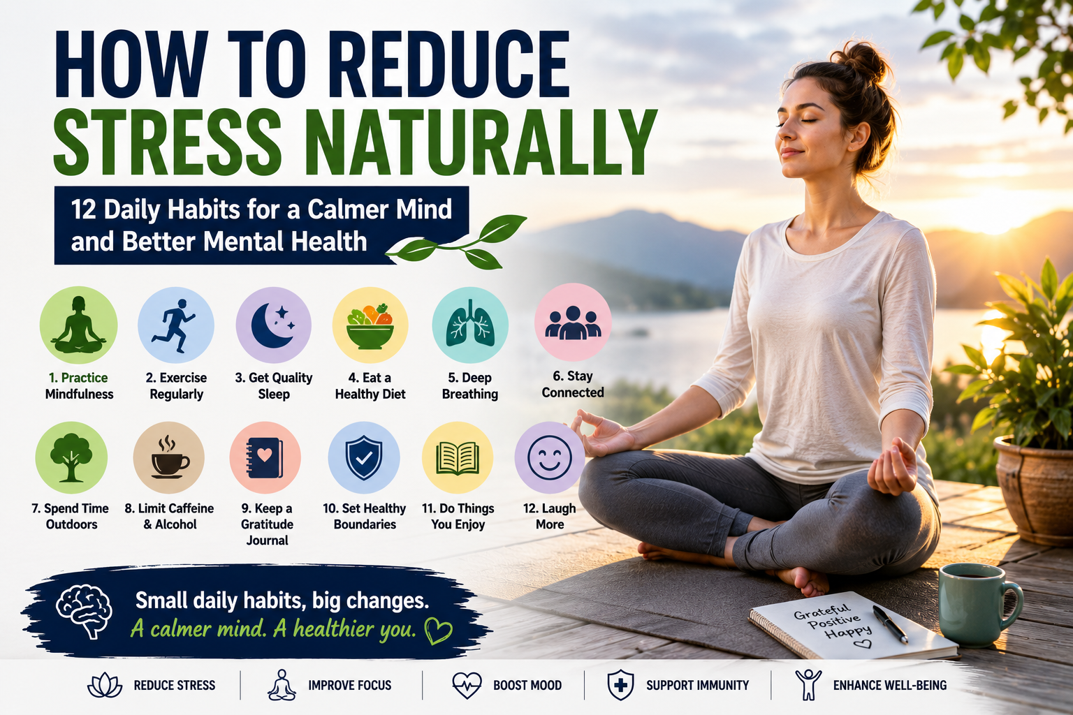 How to reduce stress naturally