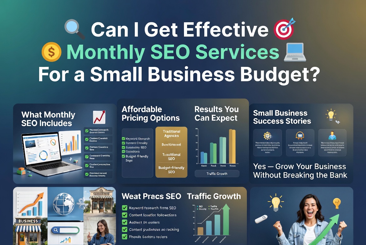 Monthly seo services