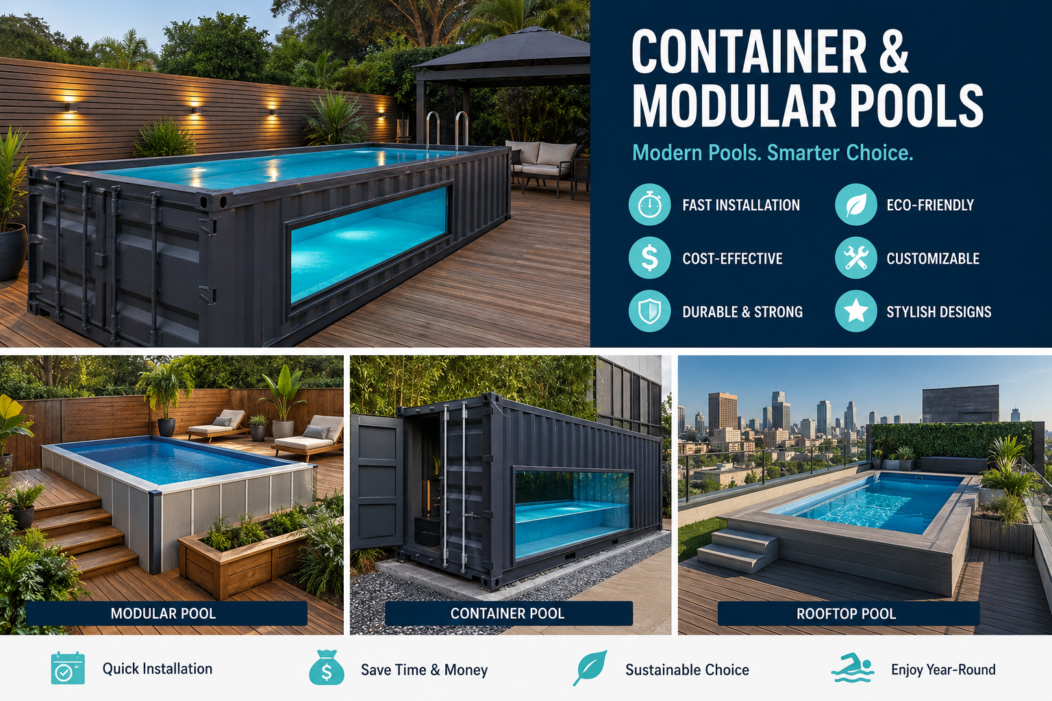Modular pools