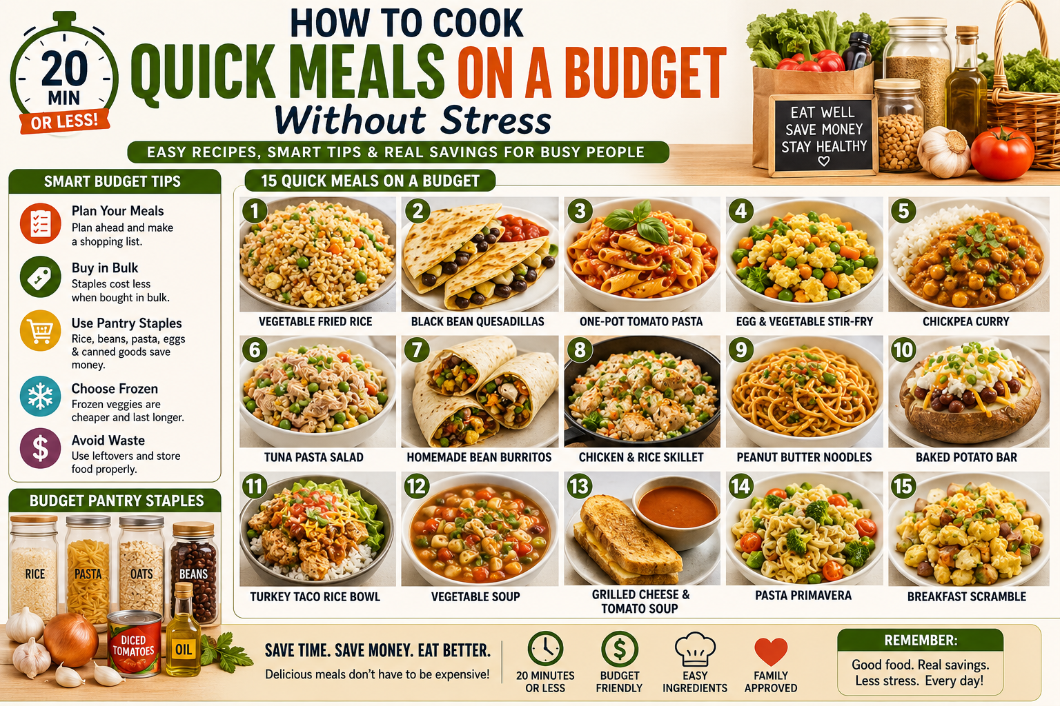 quick meals on a budget