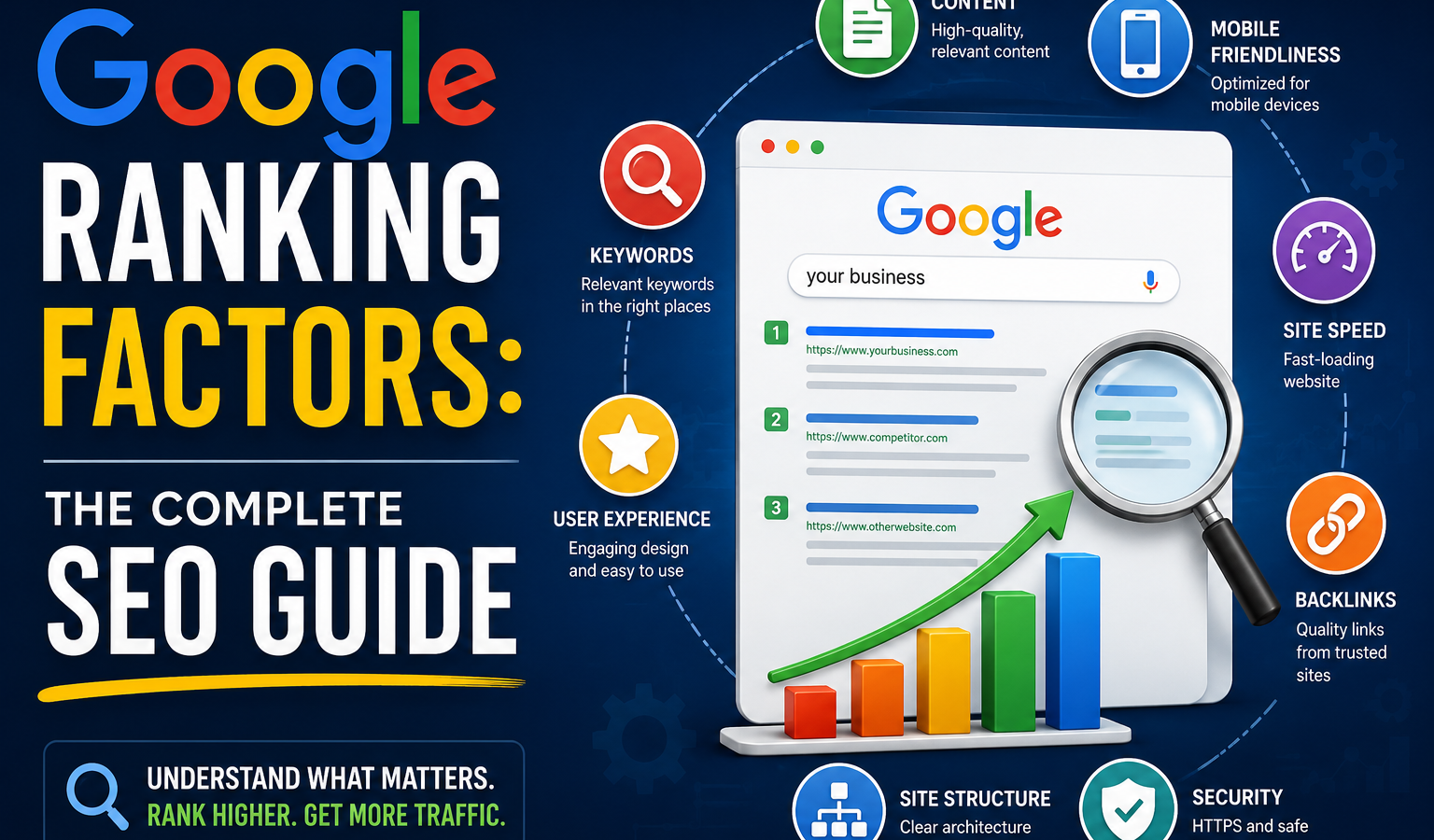 image for an article about Google ranking factors