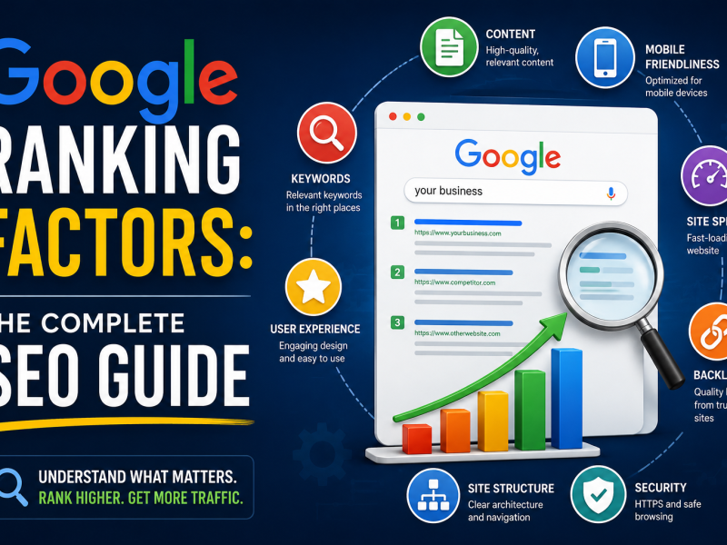 image for an article about Google ranking factors
