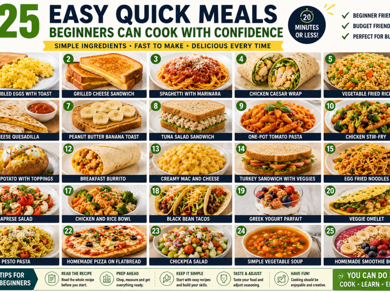 Easy quick meals