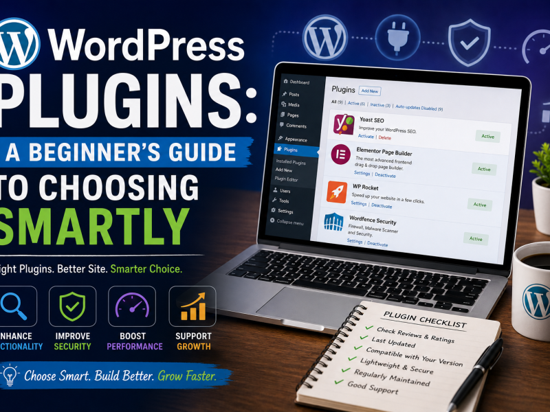 WordPress Plugins - A Beginner’s Guide to Choosing Smartly