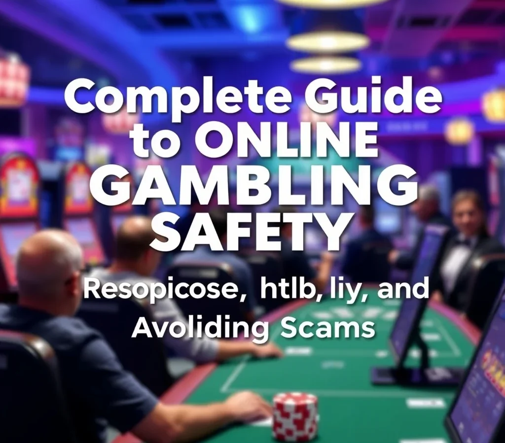Complete Guide to Online Gambling Safety: Registration Risks, Responsible Play, and Avoiding Scams
