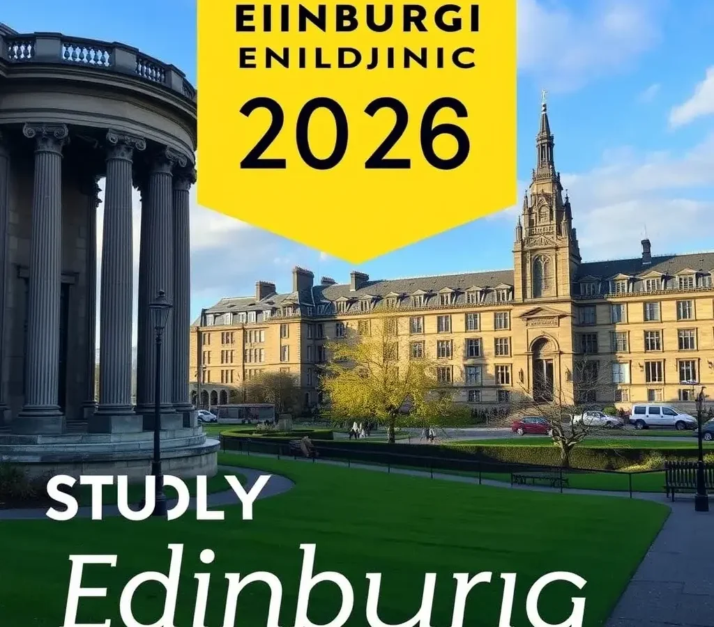 Study at the University of Edinburgh: Complete 2026 Admission Guide for International Students