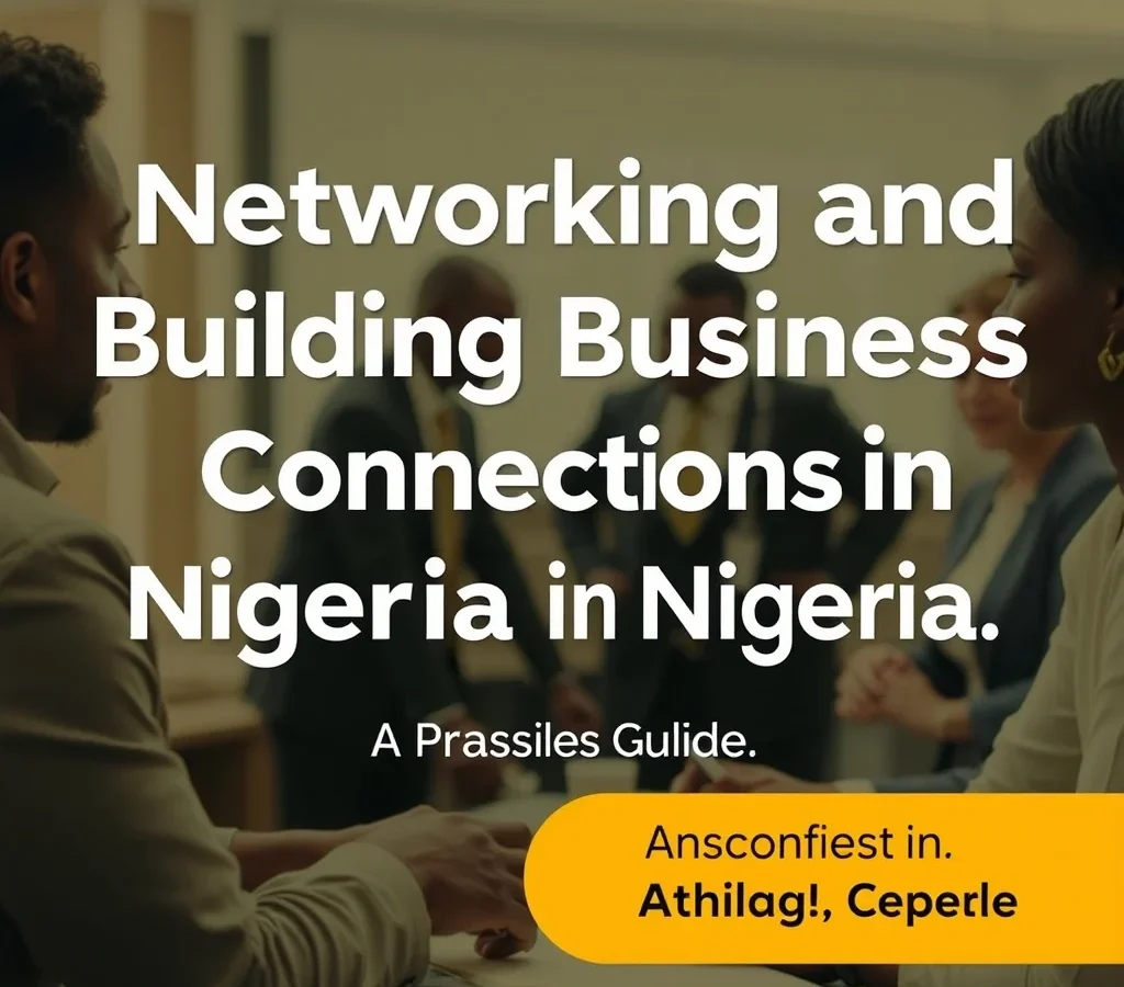 Networking and Building Business Connections in Nigeria: A Practical Guide